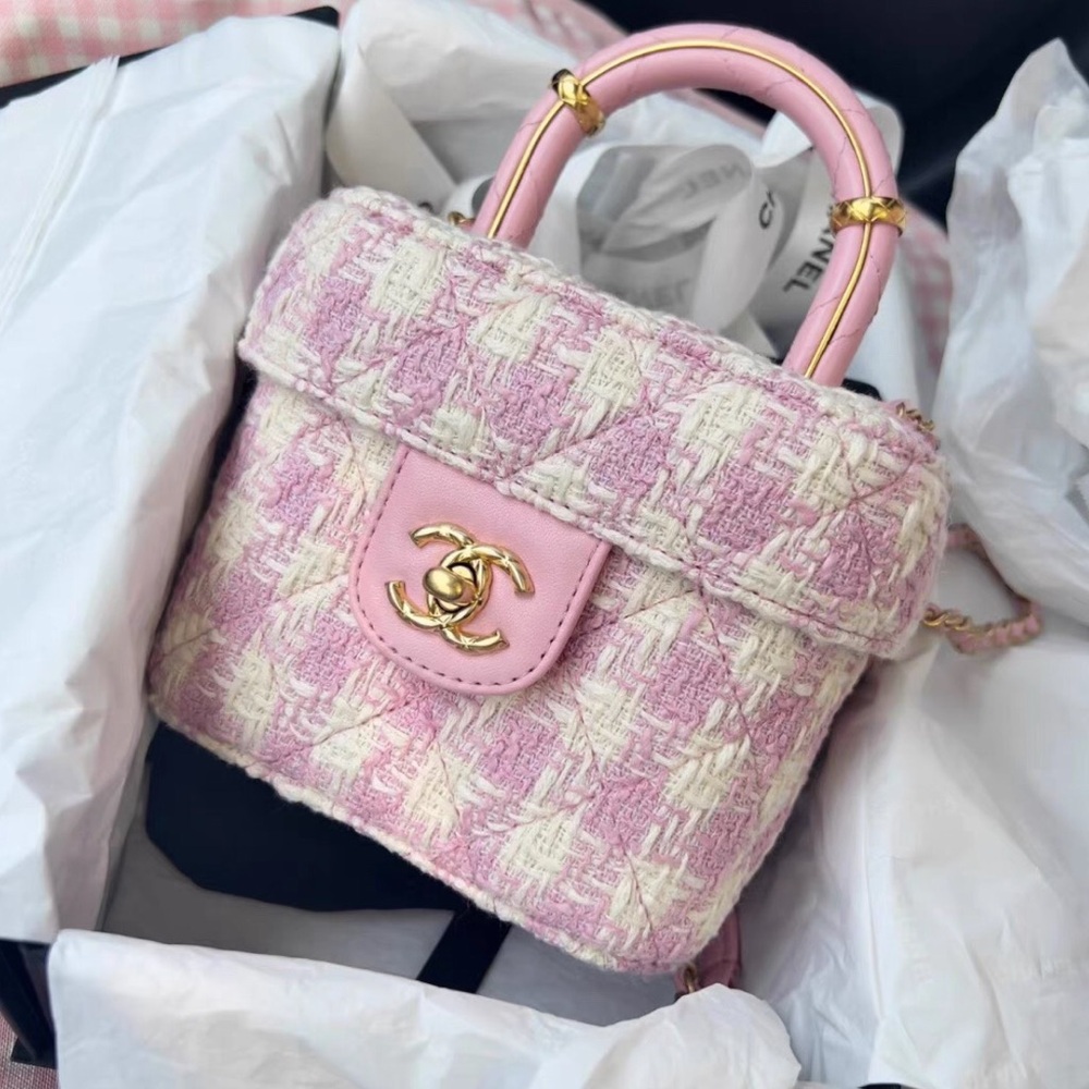 Chanel tweed bag - Picture 4 of 16